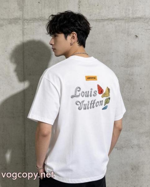 通気性が抜群 お得限定セール 重宝するアイテム半袖Tシャツブランド コピーLOUIS VUITTON 5 