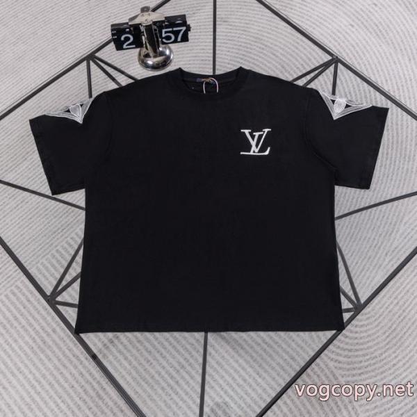 最安値 可愛いデザイン 最高に人気商品!LOUIS VUITTON半袖Tシャツブランド コピー 着払い 4