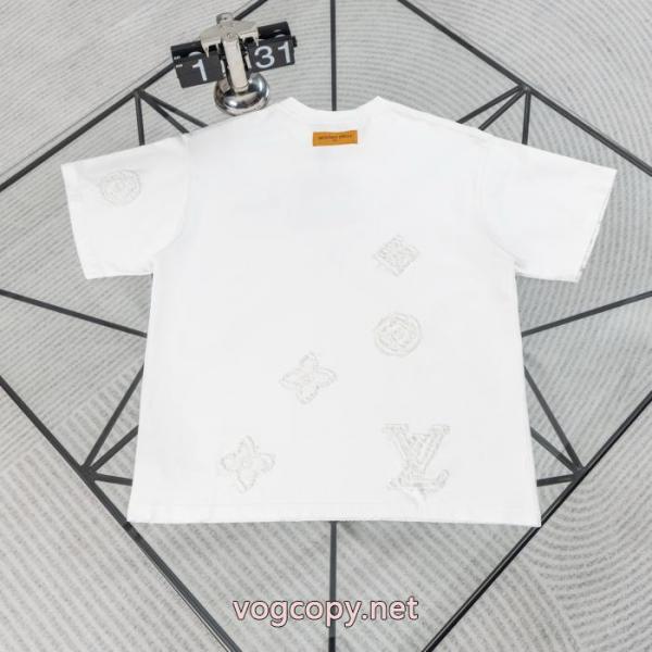 偽物 ブランド品質保証高品質 無機質さが魅力 先取り半袖TシャツLOUIS VUITTON 2