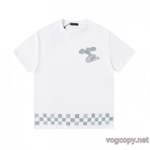 お買い得高品質 人気新品*超特価 大人の上質感LOUIS VUITTON半袖Tシャツブランド 通販 3