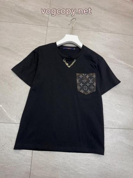 ブランドコピー半袖TシャツLOUIS VUITTON今年流行りの新作アイテム 存在感が高い 即日対応 1