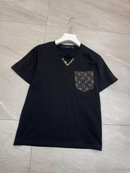 ブランドコピー半袖TシャツLOUIS VUITTON今年流行りの新作アイテム 存在感が高い 即日対応 0