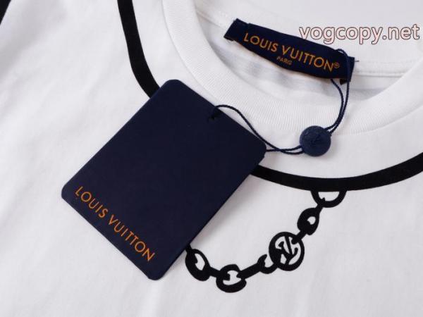 ブランド コピー 優良店半袖TシャツLOUIS VUITTONオシャレな印象に 視線を集めて 即発送可 1