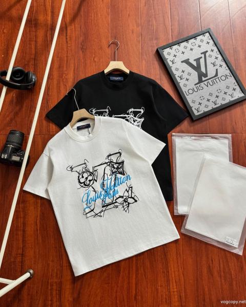 偽 ブランドLOUIS VUITTON半袖Tシャツ大人気可愛い 定番の人気商品 ステキ 0