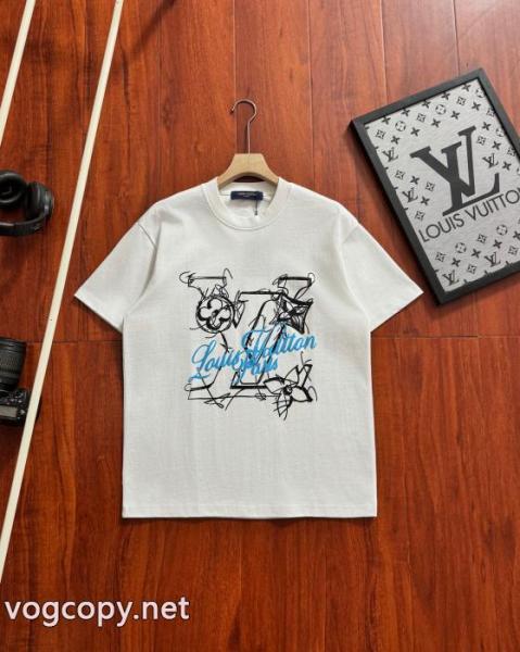 偽 ブランドLOUIS VUITTON半袖Tシャツ大人気可愛い 定番の人気商品 ステキ 2