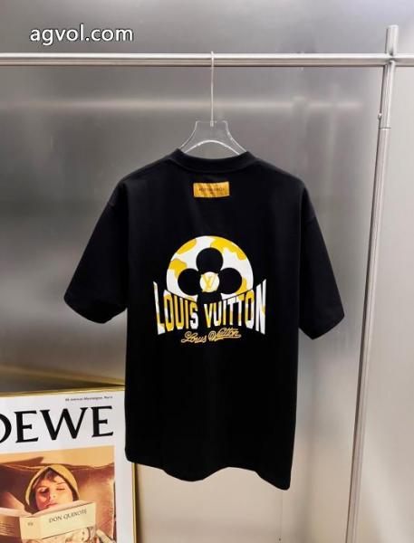 大人気ストリート お勧め 少数入荷偽 ブランド半袖TシャツLOUIS VUITTON 4