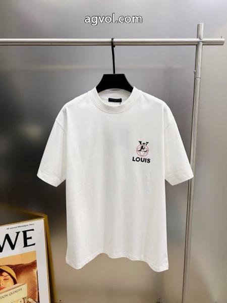 ブランド 品 コピーLOUIS VUITTON半袖Tシャツ流行フォルム ステキ 高級感ある 1