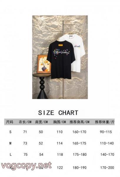半袖Tシャツ耐久性に優れた カジュアルなスタイル 入手困難アイテム ブランド コピー 優良LOUIS VUITTON 1