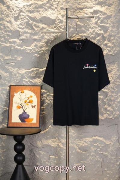半袖Tシャツ耐久性に優れた カジュアルなスタイル 入手困難アイテム ブランド コピー 優良LOUIS VUITTON 6