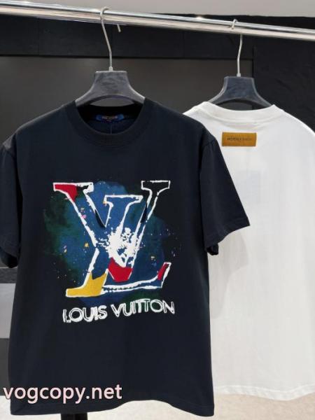 スーパー コピー 品今季トレンド ラグジュアリーの王道 新鮮ながら上品LOUIS VUITTON半袖Tシャツ 5 