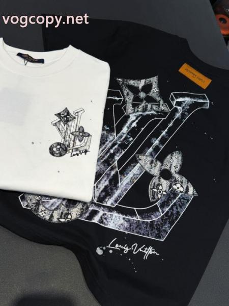 ブランド 品 スーパー コピー半袖Tシャツ大絶賛 着心地に 欲しい可愛く新鮮LOUIS VUITTON 5 