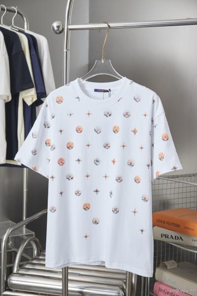 偽 ブランド 通販決算在庫処分 全国無料2026 雑誌掲載半袖TシャツLOUIS VUITTON 0 