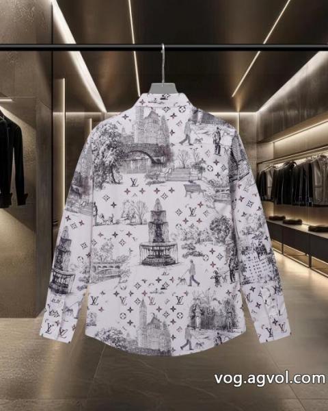 ブランド コピー 専門店人気商品新色登場！ お得得価 意外と相性がいいLOUIS VUITTON長袖シャツ 0 