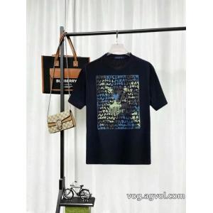 VIPセールで奇跡 圧倒的な高級感 機能性が高いスーパー コピー半袖TシャツLOUIS VUITTON