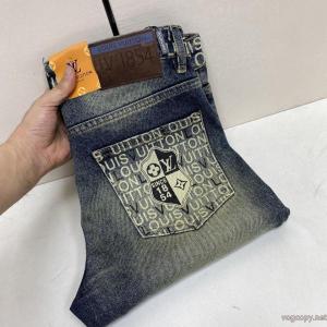 偽物 ブランド ショップギフト用最適 人気定番 都会的な印象ジーンズLOUIS VUITTON