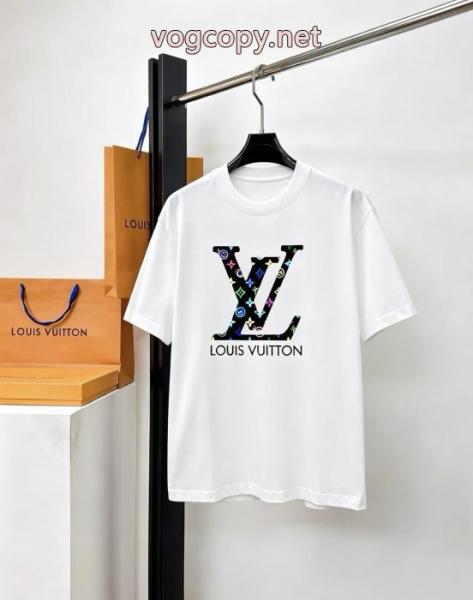 ブランド アクセサリー 激安今だけセール 2026トレンド 高級感あるLOUIS VUITTON半袖Tシャツ 3