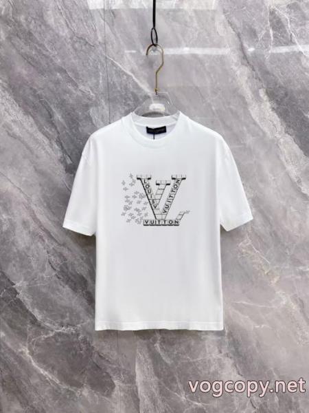 半袖Tシャツ今季流行り 最新☆大人気☆話題沸騰 2026大活躍LOUIS VUITTONブランド 通販 激安 3