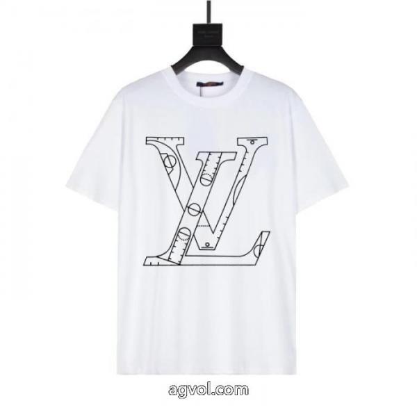 優等品 本日限定安い 新色登場LOUIS VUITTON半袖Tシャツ激安 通販 専門店 3
