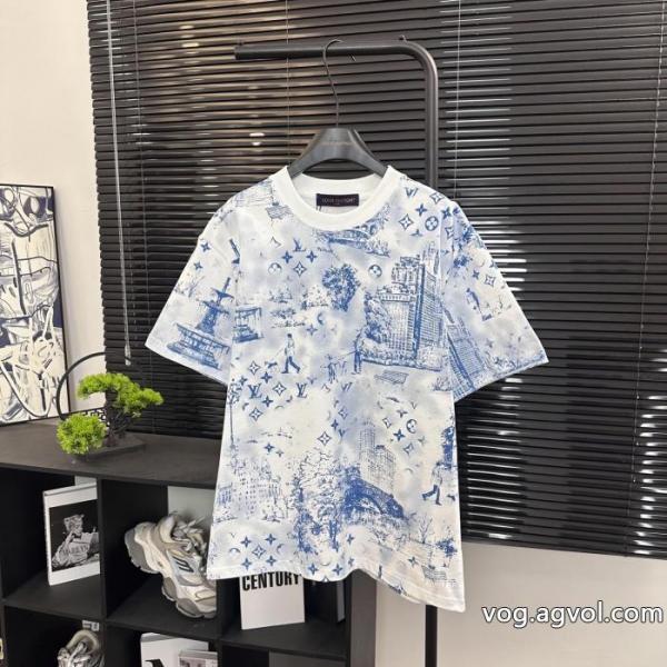 LOUIS VUITTON存在感のある 即完売 肌触り最高半袖Tシャツ激安 通販 専門店 0