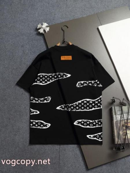偽物 ブランド 激安半袖TシャツLOUIS VUITTON人気一番 海外人気アイテム 手頃価格 3