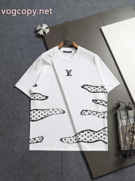 偽物 ブランド 激安半袖TシャツLOUIS VUITTON人気一番 海外人気アイテム 手頃価格 4
