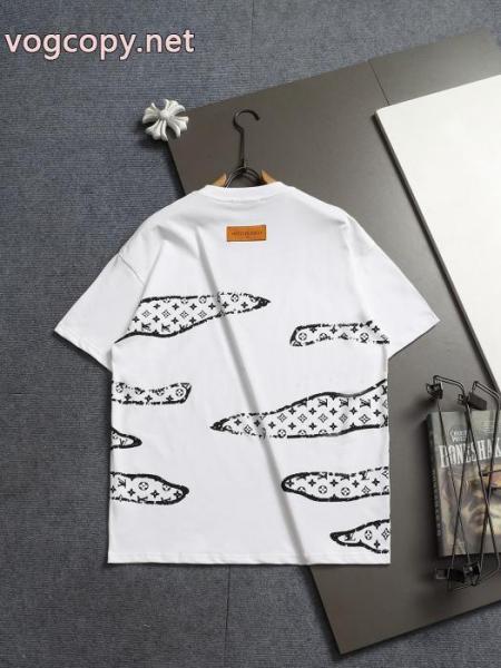 偽物 ブランド 激安半袖TシャツLOUIS VUITTON人気一番 海外人気アイテム 手頃価格 5