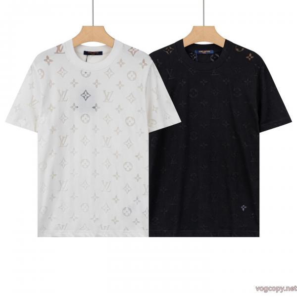コピー 品 ブランドお値段最低！ 最高ランク 着心地良くLOUIS VUITTON半袖Tシャツ 0 