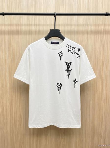 偽 ブランド半袖TシャツLOUIS VUITTON着回し力抜群大人気 安定感があり 伸縮性に優れた 0 