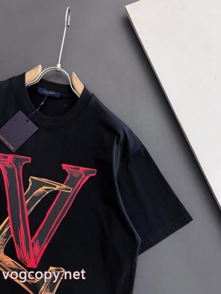 LOUIS VUITTONスーパー コピー メンズ最安値 上品スタイル 激安通販半袖Tシャツ 2