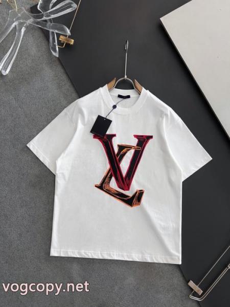 LOUIS VUITTONスーパー コピー メンズ最安値 上品スタイル 激安通販半袖Tシャツ 4