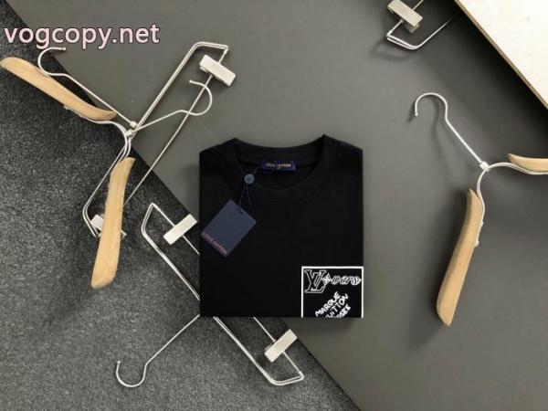 偽 ブランド LOUIS VUITTON半袖Tシャツ品質保証 男女通用 オススメ新作商品 5 