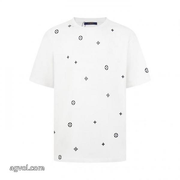LOUIS VUITTONブランド コピー 品半袖Tシャツ最新作防热性 高級感が好評です 高級感溢れるデザイン 3