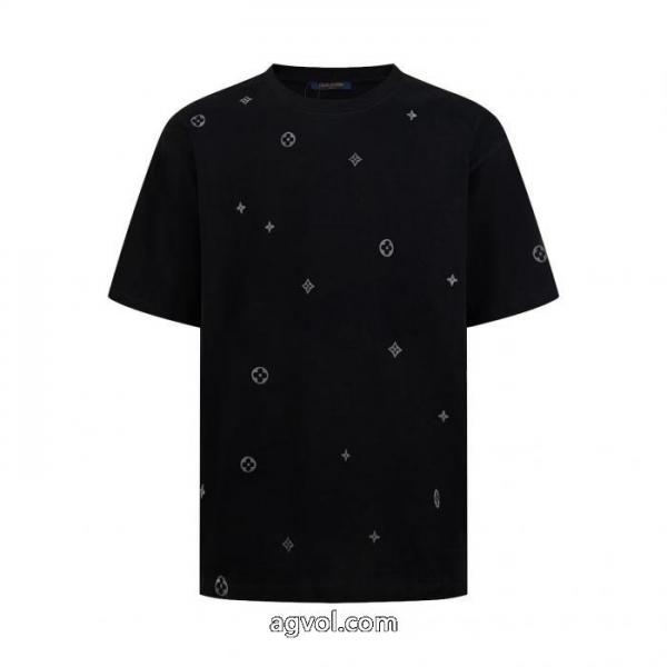 LOUIS VUITTONブランド コピー 品半袖Tシャツ最新作防热性 高級感が好評です 高級感溢れるデザイン 1