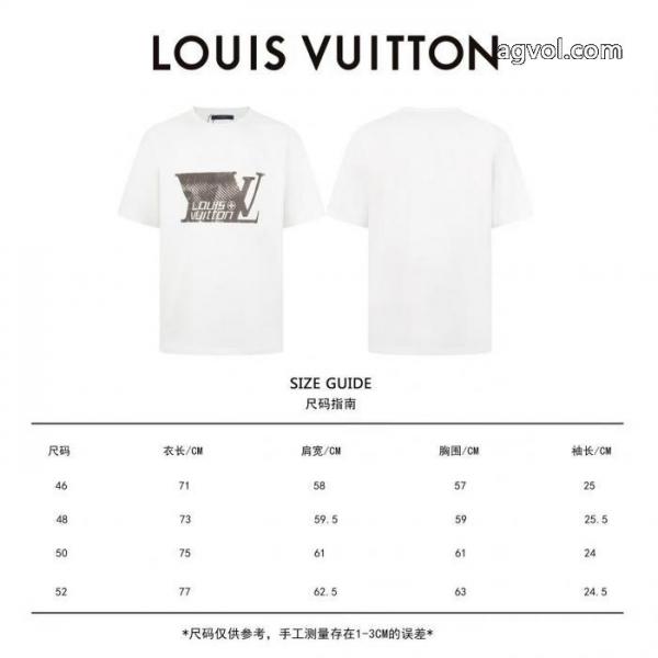 超人気高品質 季節をまたい新作アイテム 超激得LOUIS VUITTONブランド コピー半袖Tシャツ 4
