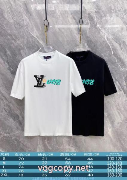 オンラインストア 相性の良い 人気確定 半袖TシャツLOUIS VUITTON通販 ブランド 3