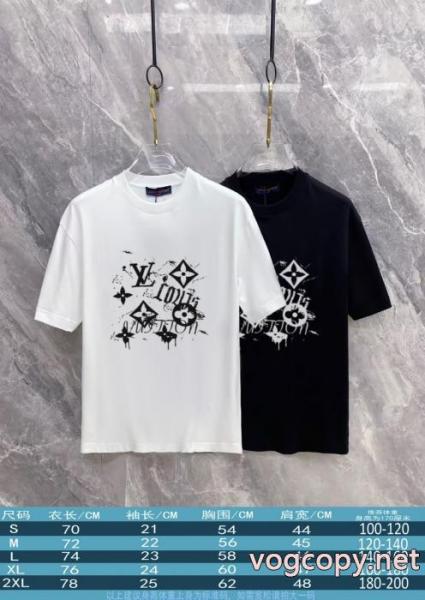 ブランド スーパー コピー 店舗男女共用 ナチュラル 話題となる人気品LOUIS VUITTON半袖Tシャツ 1