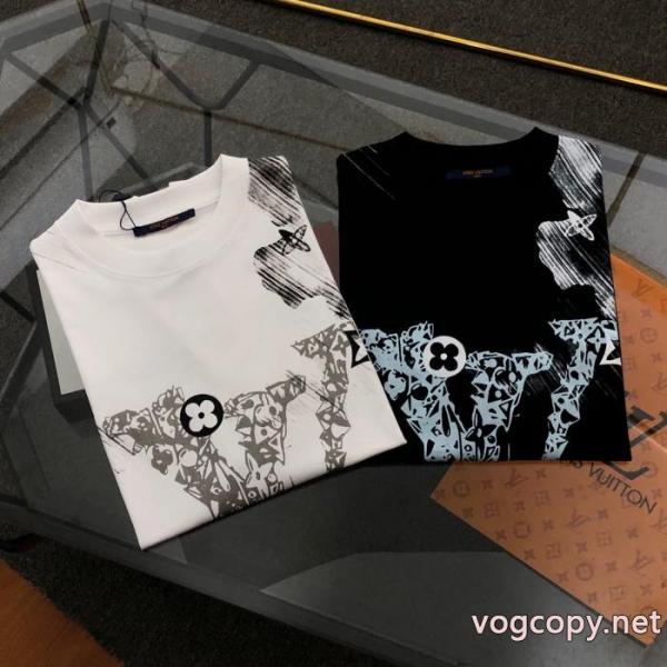 ブランド 激安半袖TシャツLOUIS VUITTON大人気のモデル 魅力的 高評価の人気品 1