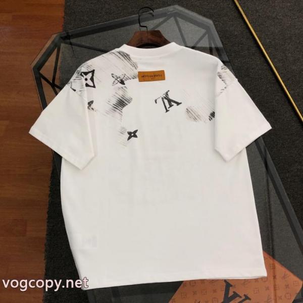 ブランド 激安半袖TシャツLOUIS VUITTON大人気のモデル 魅力的 高評価の人気品 4