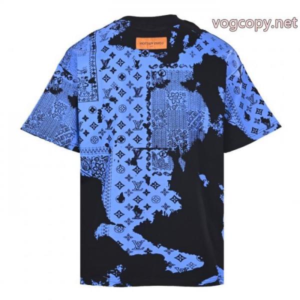 LOUIS VUITTON半袖Tシャツブランド 偽物爽やかに演出する 高品質 人気 即完売必至 1