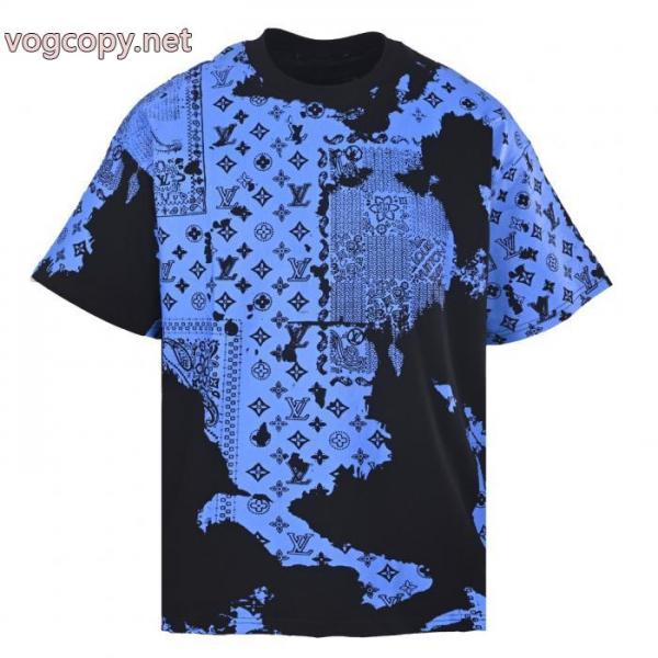 LOUIS VUITTON半袖Tシャツブランド 偽物爽やかに演出する 高品質 人気 即完売必至 2