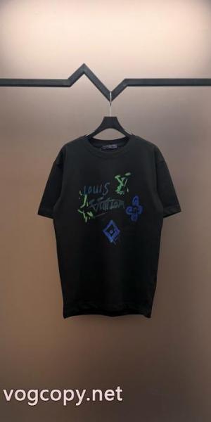 LOUIS VUITTON半袖Tシャツオフィスファッション 今年発売 上質 大人気!ブランド 品 激安 通販 1