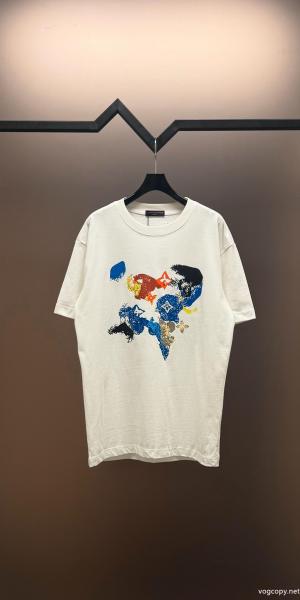天然着色 数量限定在庫限り 超軽量LOUIS VUITTONスーパー ブランド コピー半袖Tシャツ 0