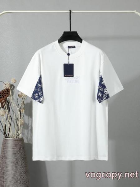 ブランド スーパー コピー 店舗半袖Tシャツ高級感も漂い 期間限定 新作限定めっちゃ綺麗色LOUIS VUITTON 2