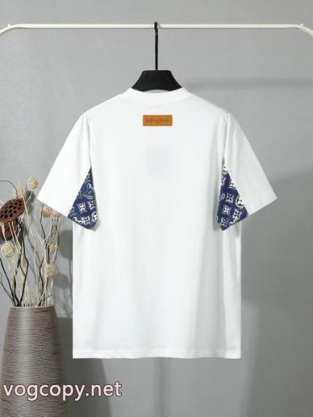 ブランド スーパー コピー 店舗半袖Tシャツ高級感も漂い 期間限定 新作限定めっちゃ綺麗色LOUIS VUITTON 1