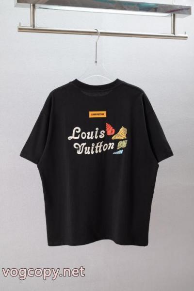 LOUIS VUITTON人気急上昇中 レビュー高い 最高品質スーパー コピー 通販 優良半袖Tシャツ 2