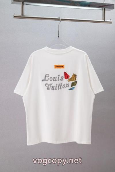 LOUIS VUITTON人気急上昇中 レビュー高い 最高品質スーパー コピー 通販 優良半袖Tシャツ 3