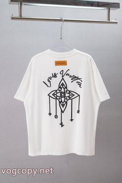 LOUIS VUITTON最新トレンドファッション新着 重宝するアイテム ファッションブランド偽物 ブランド 販売半袖Tシャツ 1