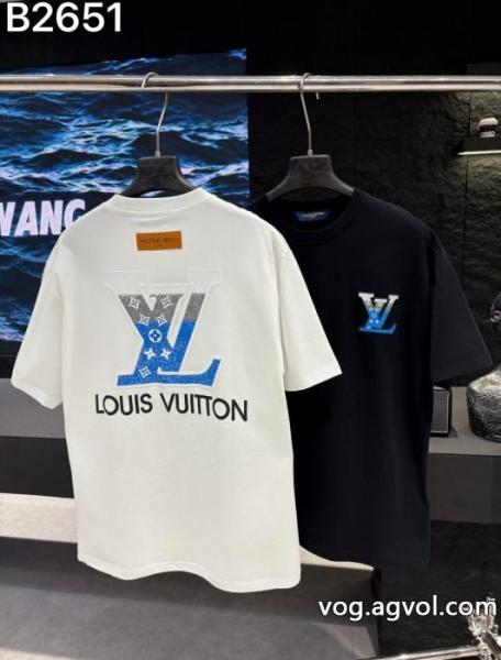 目玉商品セール カラバリ豊富 人気雑誌掲載半袖TシャツLOUIS VUITTONスーパー コピー 販売 0