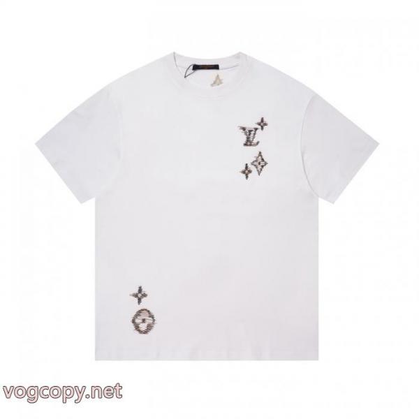 LOUIS VUITTONコピー 商品 ブランド普段使いにぴったりのデザイン 上品見え 数量限定半袖Tシャツ 4
