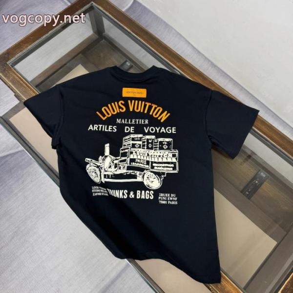 LOUIS VUITTON半袖Tシャツ大人の華やかさを演出 上質な素材採用 目玉商品セール激安 ブランド 3